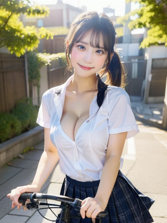 1girl in, s lips, lipsticks, Skirt, realisitic, skirt by the, 独奏,(((((( all-fours))))))、,top-quality, Photorealsitic, masterpiece, 8K, hight resolution, 独奏, ((femele))), (medium breasts), ((Look at viewers)), (looking in camera), (shorth hair), (profetional lighting, bokeh dof), (((low-angle view)))、extra detailed face,In the classroom of the school、((during daytime))、(portlate:0.6)、seducting smile、Gorgeous、Floating hair、(Particles of light、lensflare、glowing particles:0.6)、(dynamicposes:1.2)、Soft lighting、Black hair、Narrow face、double tooth、A smile、camera、Colossal tits、((((cleavage of the breast))))、((((White collar light shirt with wide open chest、a miniskirt、Pants are visible))))、Black underwear、Stick your butt out、Cute angles、appearance々Pose、white lace underwear、
T back、
Subjective images of the buttocks、
Sexy and cute busty woman、
sticking out the buttocks、
perfectly proportions、
Standing on all fours looking back at the camera、
Bowing your back and spreading your buttocks、
The crotch manstle is visible、
showing butt without pubic hair、
Take photos from behind、
On a quality bed、
High Quality Shadows、
hight resolution,
8K