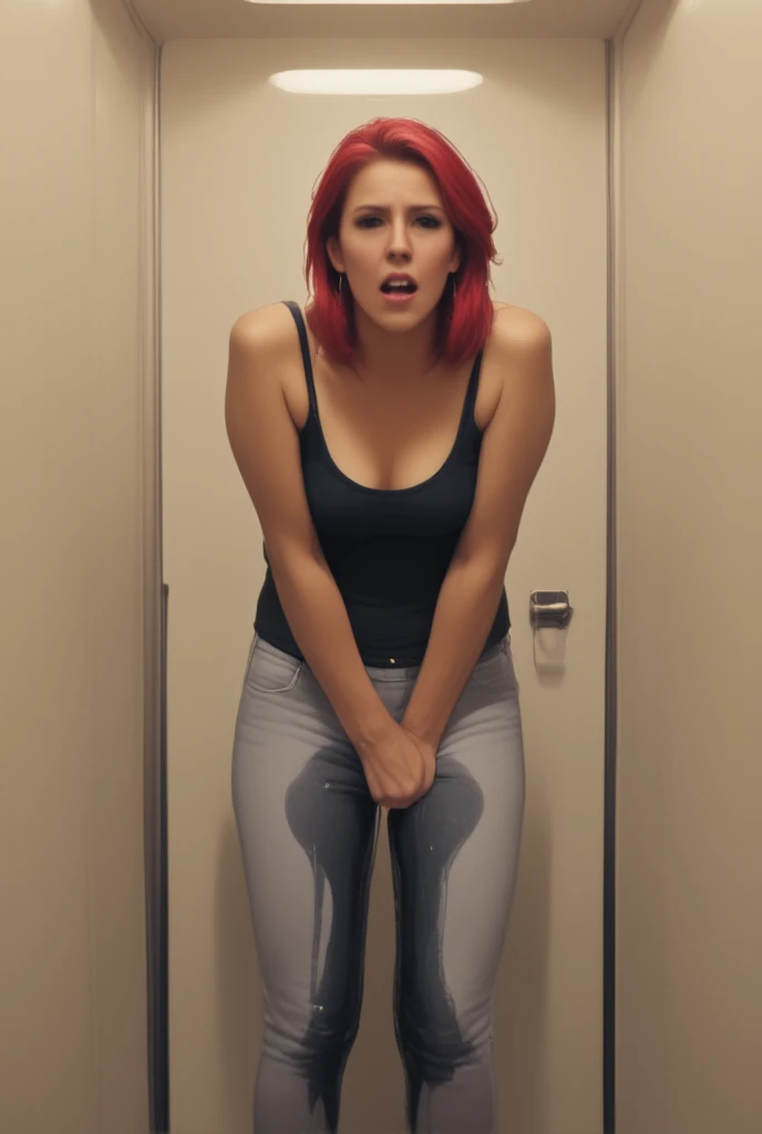 deep moody instagram photo, lower body photo of 32 years old woman, from behind, bending over, from below, long oversized sweater, glory hole, spreadassms, ass hole, rear pussy, hand on own ass, round shaped ass, spread ass, glory hole, dirty fiery red hair, color gradient, bright tips of hair, sun-kissed skin, hard shadows, dark, nighttime, overexposed filter, silhouetted against the bright light, <lora:epi_noiseoffset2:0.4> <lora:SpreadAssMS:1>