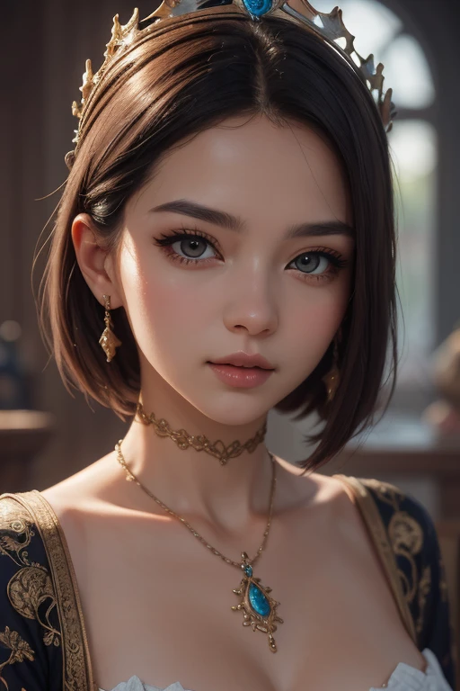 (close:1.4)、(Raw photo:1.2)、(realistic:1.4)、(masterpiece:1.3)、(highest quality:1.4)、(beautiful woman with perfect body:1.4)、young japanese woman、alone、7 head and body、(so beautiful:1.2)、 (Medium chest:1.3)、(slender beautiful girl)、(beautiful and detailed eyes)、(charming big eyes)、(beautiful double eyelids)、(Beautiful and dense face)、(short bob:1.3)、diagonal bangs、view audience、classy dress、sleeveless、Upper body、