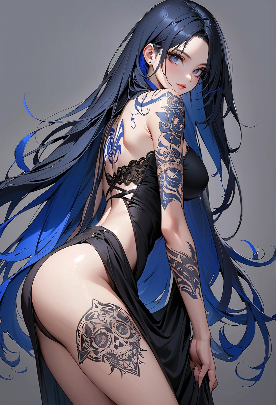 {{{ukiyo-e_style}}},{{flat_style}},{Simple_color},{{{masterpiece}}},{katsushika_hokusai},length_hair,hair_flower,{{black_hair}},red_eye,red_null,{Chinoiserie},{{{Highest_quality}}},kimono,{{Super detailed}},{figure},Maple_leaf_flight,{{One Woman}},{{{alone}}},{{of_Very To_delicate_ofd_beautiful}},blofk_stare,close_To_Audience,{Wind},{flight_splash},{flight_petal},Wind,((large tattoo on the back)){Gorgeous ofd rich graphics}((Undressed kimono))((Big Ass))((She has a big tattoo on her back))((black thong))Red image