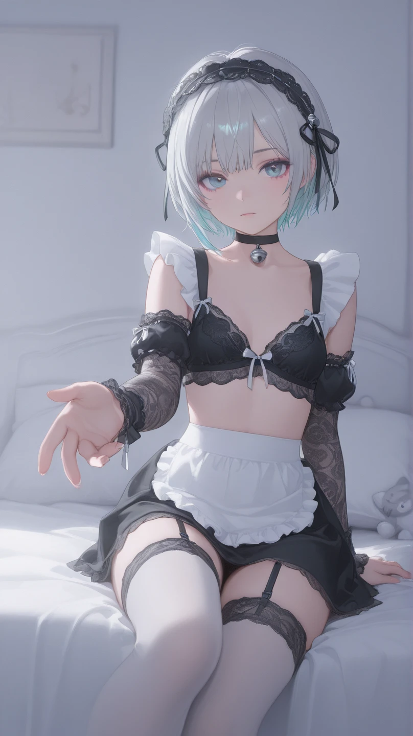 Sexy brown skin Azur Lane waifu,small breasts,Curves are super thick,sixpack abs,Tied to a torture chair,Torture machine,chain,Trapped,in basement,Hostaged,nipple torture,electric chair,Sadness and crying,dreads,urinating on herself,,Tight(White transparent ultra-small cloth bikini,see-through thong,Open the thong vaginal run,Leucorrhoea, The blown tide revealed her breasts,camel-toe,diamond jewelly,Harajuku girl makeup, Sexy breast indentation, evoke, sfv, one-girl, solo, Perfect body, s the perfect face, perfect hand, Perfect Finger, Perfect lips, perfect eyes, Perfect background, perfect atmosphere, Professional quality, 8K, Perfect photography, Highest high resolution, 8K, Ray traching, perfect volumetric lighting, High-quality octane rendering, high quality vector, ultra - detailed, SAW movie scenes, Torture chamber, Clear skin, minimalistbackground, Perfect skin, no abberations, slender body, slender legs, black underwear, (standing, dynamic pose), (dainty pose, super cute), best illustration of her looking pretty, (best quality:1.3), (masterpiece:1.3), (illustration:1.3), (ultra-detailed:1.3), 1girl, medium breasts, yellow eyes, hair ornaments, indoors, thigh-highs, upper body, gauntlet, greaves, short bobbed hair, gascogne \(azur lane\), blue hair, cross, emotionless, tall, mature, head ornaments, black stockings, white dress,