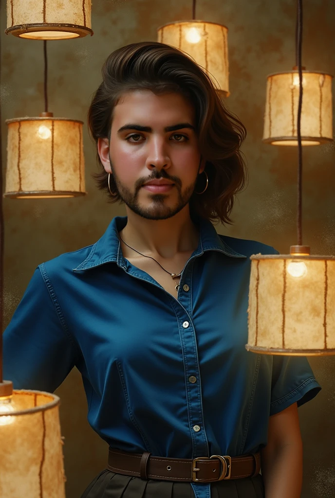 (photorealism:1.2), beautiful man and his name is ARIFUL written in his body, and 15 August wearing loose off-shoulder top, pajama pants, long curly hair, indoors, soft lighting, plants in background, window with sunlight, cozy room, relaxed pose, realistic, intricate details, warm colors, by Greg Rutkowski, by Alphonse Mucha