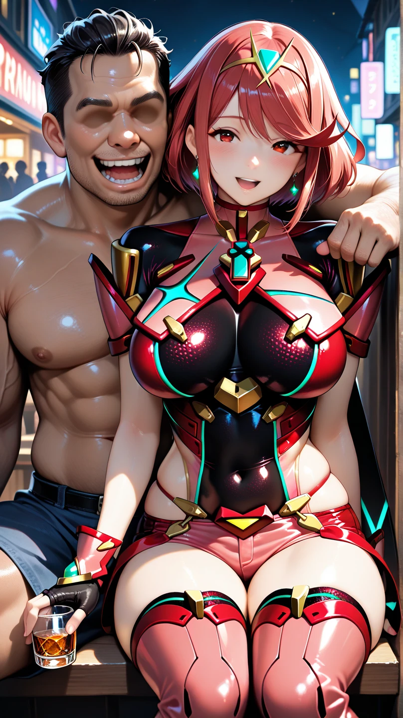 (A woman's breasts are grabbed from behind:1.4)、(venous penis inserted into pussy:1.5),(twin tails、brown hair 、 Moena、1 girl、solo、((Helmet))、(((visor\(armor\):1.3)))、heart color、corset、topless、elbow gloves、garter strap、thigh boots、tattoo), (highest quality:1.2), (very detailed:1.2),((1 girl,mature woman、heterosexuality、narrow eyes、shiny skin、blush )),(highest quality, 8K, 12), big breastsed, perfect body, super detailed顔,(masterpiece)), ((best image quality)), (super detailed), ((very detailed)), 4K, (8K), highest quality,((world class quality)), (Detail shading pretty face), (洞窟prison、prison、dim dungeon)、((big breasts,(beautiful breasts,big areola、nude、topless、bottomless)))、((oak、big_Long penis:1.1、rough sex、gang rape、sex、sex,and, restrained、chained, oakソル))、 deep penetration,perspective, zoomed in, multiple boys, prisoner, masterpiece, highest quality, very detailed、(oakゾール、複数の男oak、Orc skin color and penis and finger color are the same、Orcs and women having sex、女性がoakのペニスをしゃぶっている、胸の間にoakのペニスを挟む女性、(blowjob:1.3、deep throat:1.4)、intrusion、Wet、cum overflow、 on body)Random angles ,random sex