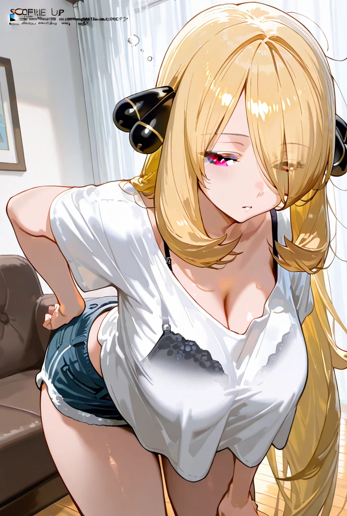 boichi manga style, 1girl, monochrome greyscale, shortstackBT, solo, sitting, long hair, upper body, ((masterpiece))