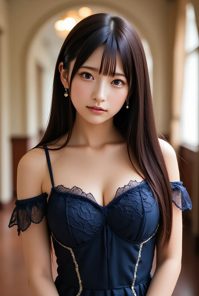 Full Figure, Seven Cling Shooting, 18-year-old, Wearing transparent SF clothing, Beautiful Face, detailed, hand, ultimate detailed, Amazing grandeur, LED interior lighting, Pedaipan Style, Fiber hair, Glowing blue iris, Glowing blue iris. ,,