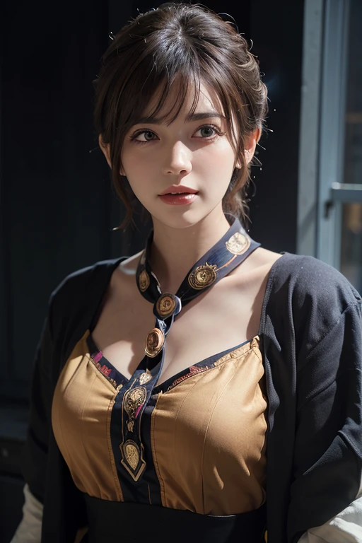 (8K.RAW Photos), ((Highest quality)), ((masterpiece)), (detailed), I,Asian Sexy, (bondage:1.4), ((woman1people々and a man1people々)), (Glamorous woman), (Excessive sweating all over the body:1.3), (Black Hair), (short hair), (ponytail), (Bedroom), (Tied up with rope:1.5), ((C-cup breasts with firmness)), ((The chest is exposed)), ((Stand with your legs wide apart)), ((A man is grabbing a woman's breasts from behind)), ((Fearful expression)), ((Black lingerie)), necklace, Earrings, bracelet,