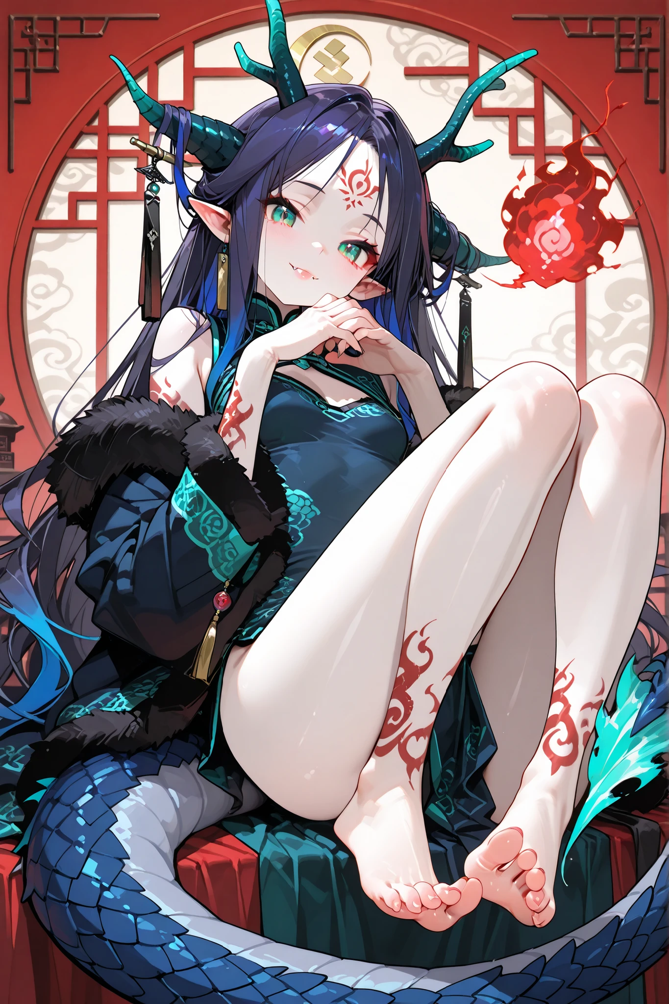 Anime girl lying on a plate of food with a lot of food, Japanese goddess, ahgao, onmyoji, fine details. Anime. Tentacles, anime cover, sea queen Mu Yanling, bikini. Background to hell. Gore, Doujin, Onmyoji Detailed Art, Gentaka, Biomechanics Opai, Kitaha's Insatiable Hunger, HD