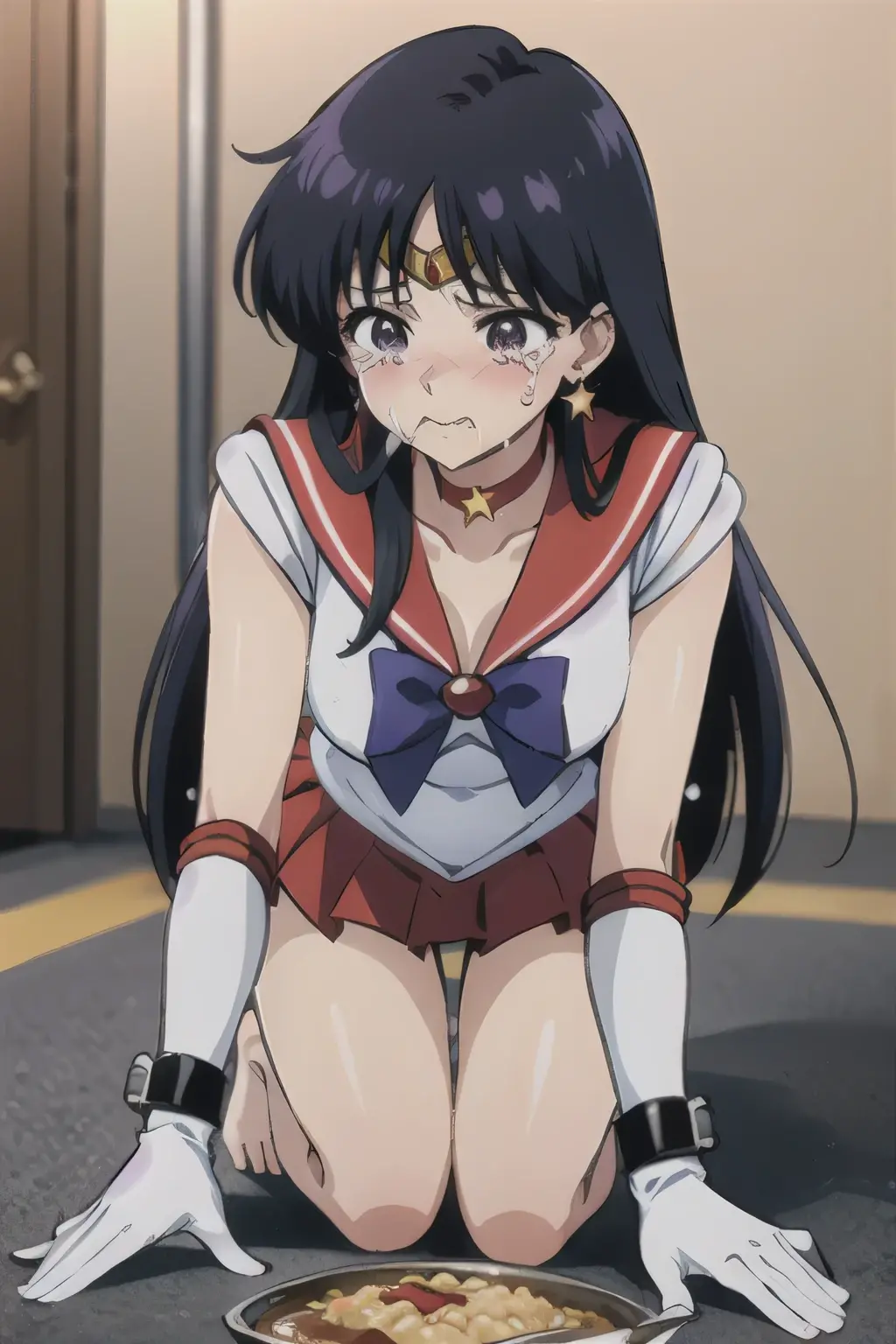 1girls, masterpiece, highest quality, disorganized, retro artstyle, 1980s \(style\)))), look viewer, (((full nude))), (Madoka Ayukawa, long hair, full nude), (((fll nude))), knee shot, full blush, (((no Panties))),, Take a look here, (((nsfw))), view audience, short hair, 2girls, nsfw, Genitals are visible, (((See here))), nsfw, (Japanese girl showing off genitals:1.1), look viewer,