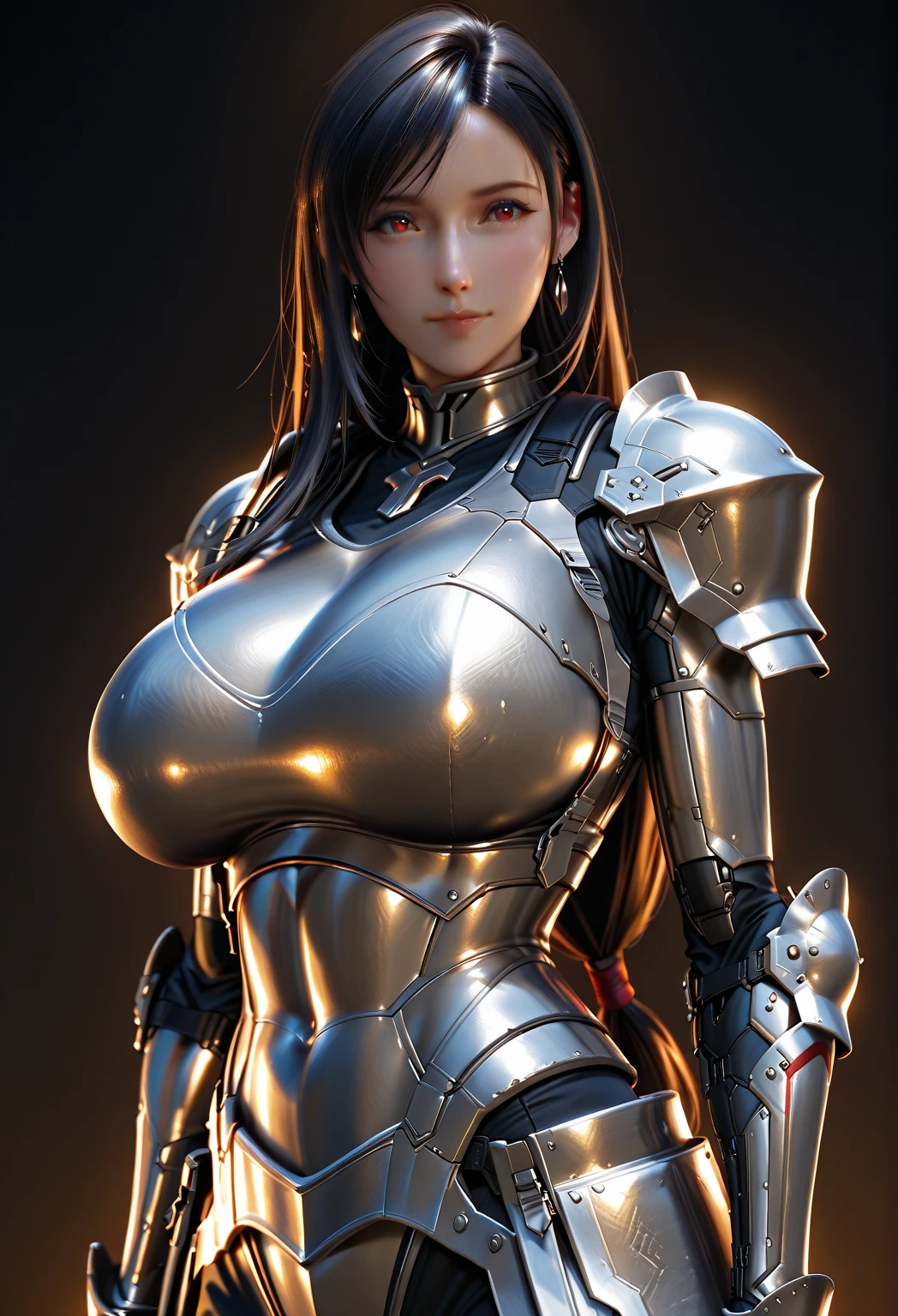 rough skin, Super detailed, advanced details, high quality, 最high quality, High resolution, 1080P, hard disk, beautiful,(cyborg),(Missiles from the chest),(Machine gun from both hands),beautifulcyborgの女性,メカcyborg少女,battle mode,Mecha body girl,彼女は武器を持ったバトルcyborgメカを身に着けています,full body shot、luscious lips, (smoky eye makeup:0.85), (big and full breasts:1.5),