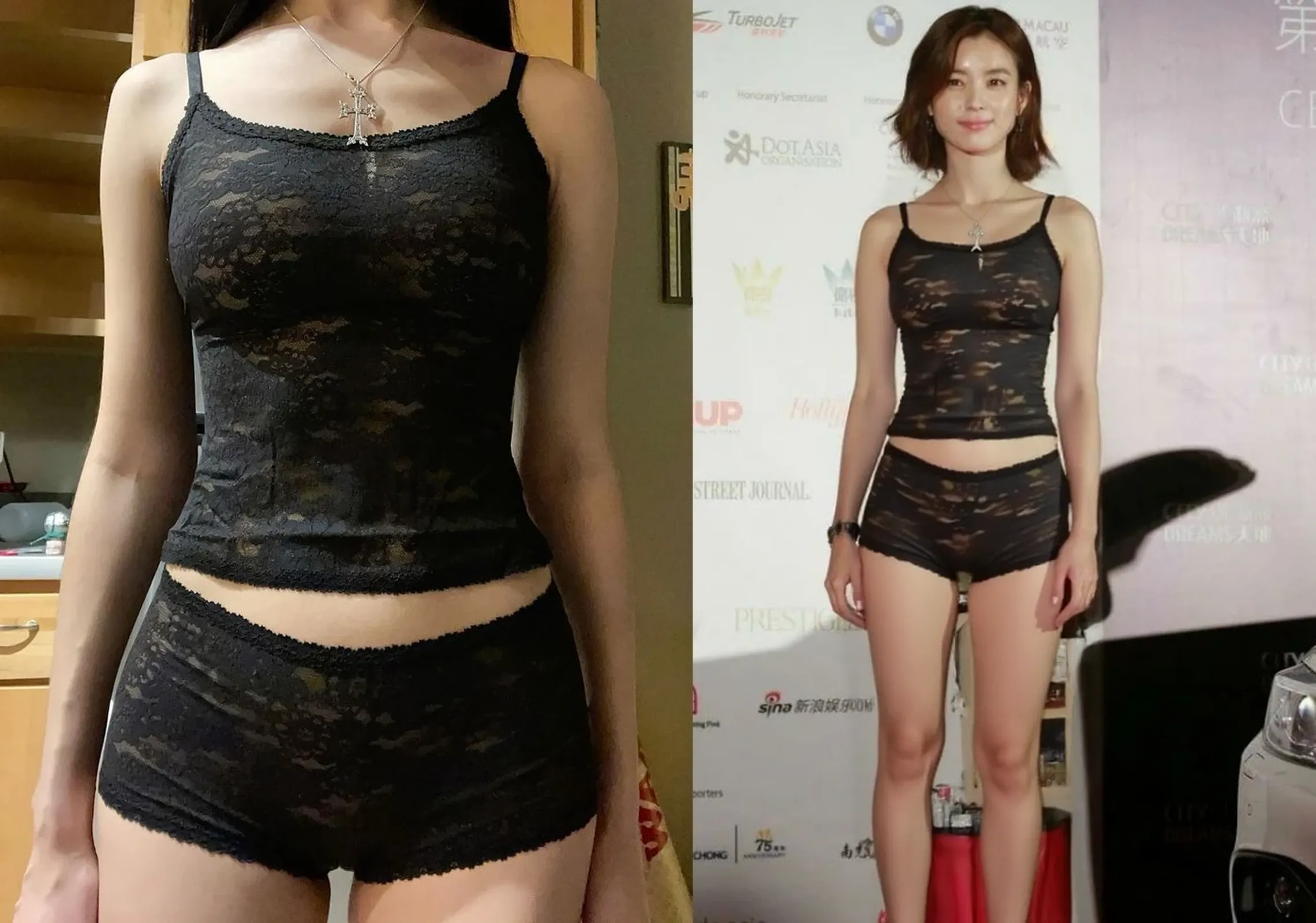 ((elegant pose:1.2, full body shot)),
((from front:1.7, from below:1.7)), looking at viewer:1.3, (pale skin:1.2),
20yo, japanese idol girl, cute face, ponytail:1.3, black hair,
(1girl, solo), black hair, detailed eyes, smile, ((dressed bra top, Lingerie, white)),
(nup, plunging necklines:1.2),
BREAK
(inside, old Kyoto town, back ground),
BREAK
posed photo, candid photo, full body:1.3,
(best quality, masterpiece, ultra-detailed, extremely detailed, high-resolution), 8k, spot light