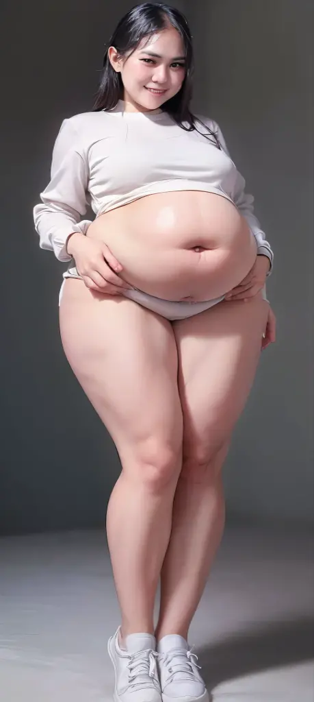 ((naked)),((Saggy huge)),((heavy body)),((Wide Hips)),((Thick body)),((Fat belly)),((Fat girl)),((Chubby)),((big size)),((White woman)),((hair)),((short hair)),((blue eyes)),((Full body portrait))、Very plump, Thick body, 最もWide Hips, She is plump, Round belly,stand on tiptoe、Wet Skin、White blank background、stand diagonally to the right、bent、Stand with your feet apart、naked feet、Full body portrait、Full body portrait、Model pose full body portrait、Dynamic Angle、Superhero、Suit that covers the whole body、Mechanical joint、wear a helmet、No exposed skin、Full body portrait、Full body portrait、I took a full body picture、Standing with legs apart、One woman、White simple background、