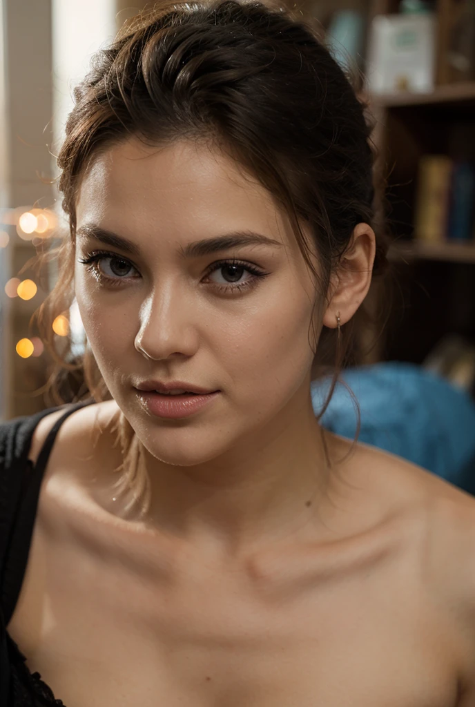 (masterpiece), (ultra detailed), (highly detailed), (best quality:1.2), (professional photography), (realistic:1.5), 8K UHD, High resolution, High quality texture, complex detailed , detailed texture, finely detailed, highly detailed, High quality shadow, a realistic representation of the face, complex Detailed beautiful delicate face, complex Detailed beautiful delicate eyes, a perfectly proportioned face, distinct image, high resolution, (beautiful eyes with fine detail and detailed face), (detailed face), intricately detailed (striped hair), perfect anatomy, perfect body, feminine pose, female hands, beautiful hands, perfect hands,