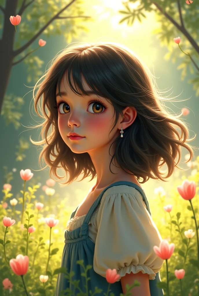 A girl