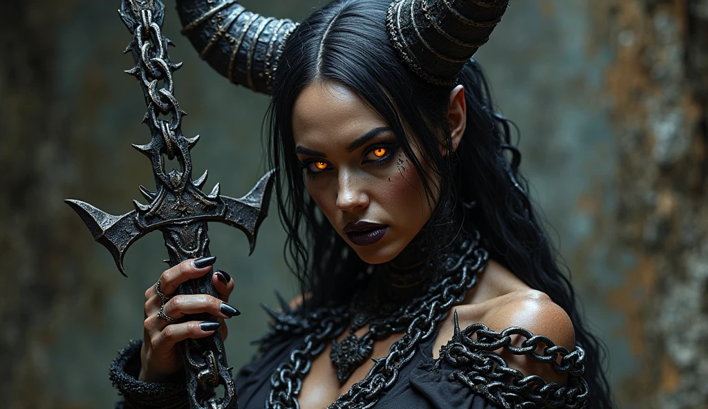 Dark-skinned Demon Queen, NSFW, fat, big boobs, big hips, big butt, perfect proportions, perfect eyes, real life cores, elegant, sharp focus, hyperrealistic, highly detailed, harsh, dramatic lighting, Conceptual Resolution Art 8k by Greg Rutkowski Intricately detailed Hyper-detailed dynamic lighting Triadic color splash art trend Artstation Unreal Engine 5