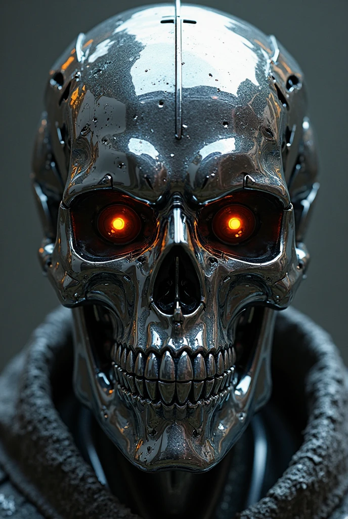 Do it with the same features but in the terminator style
