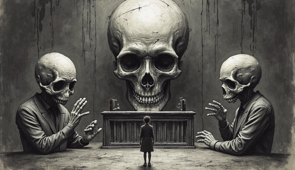 Prompt: "An evil skull sitting in front of the computer making a trade, High quality image and resolution. Add the text 'Eder Santo Professional trader investments' to the image."