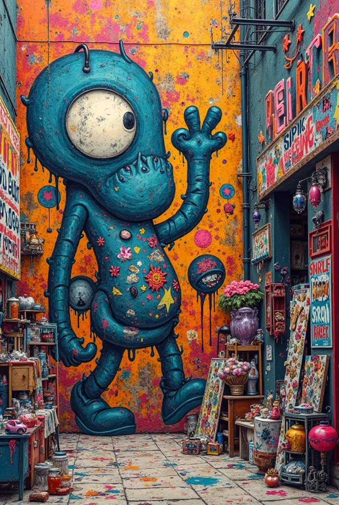 Mural del virus de zika