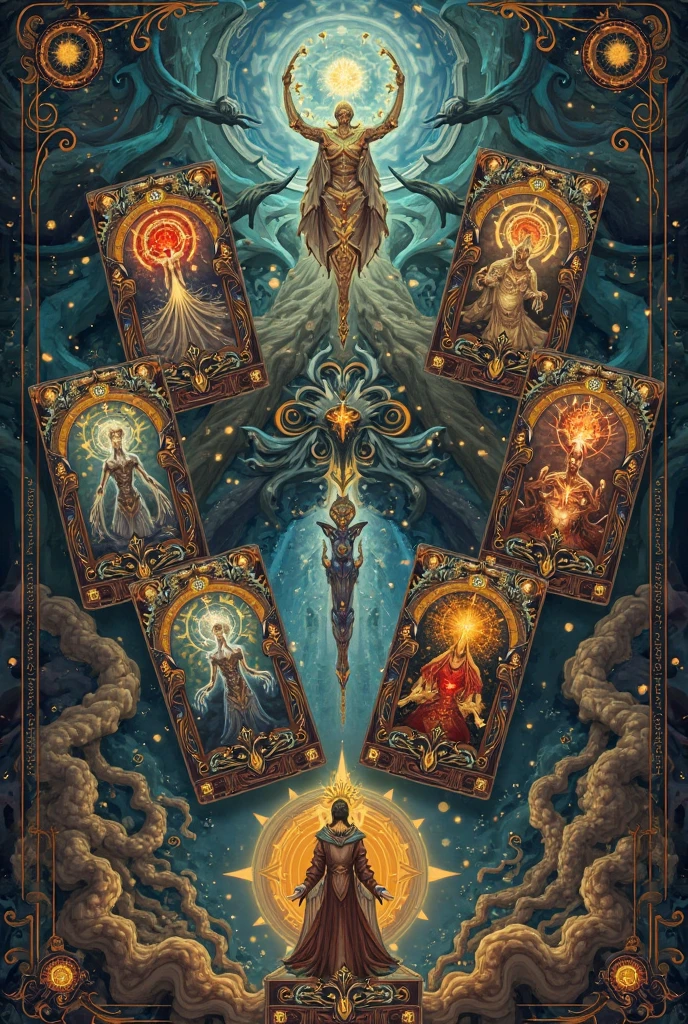 Create 22 major arcana tarot cards with unique images inspired by Ride Wite