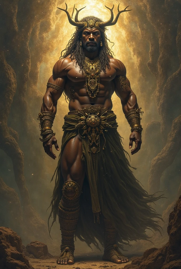 Black god, god of thunder