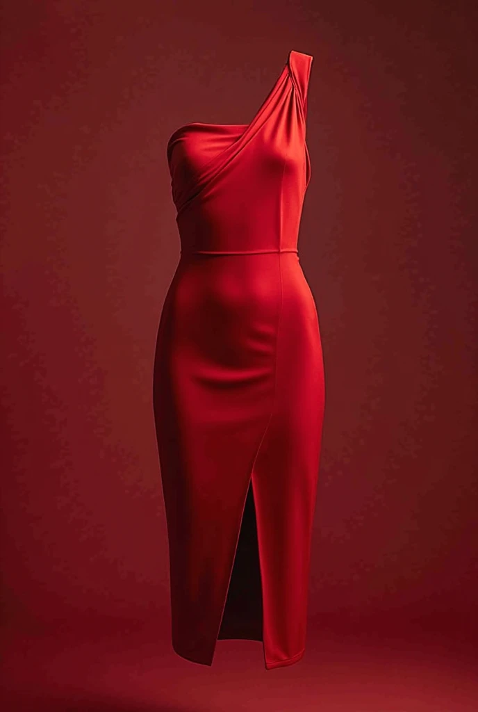 a woman covered in large red satin cloth, tied tight with the satin, mummified in satin, very long cloth, shape like mermaid gown, tight in leg, wearing a satin hijab, the satin cloth is very wide, forming the curve of the body, flowy dramatic train gown, duble long satin sheet, strugle to move,full body,masterpice, 4k resolution, ultra-realistic, highly detail.