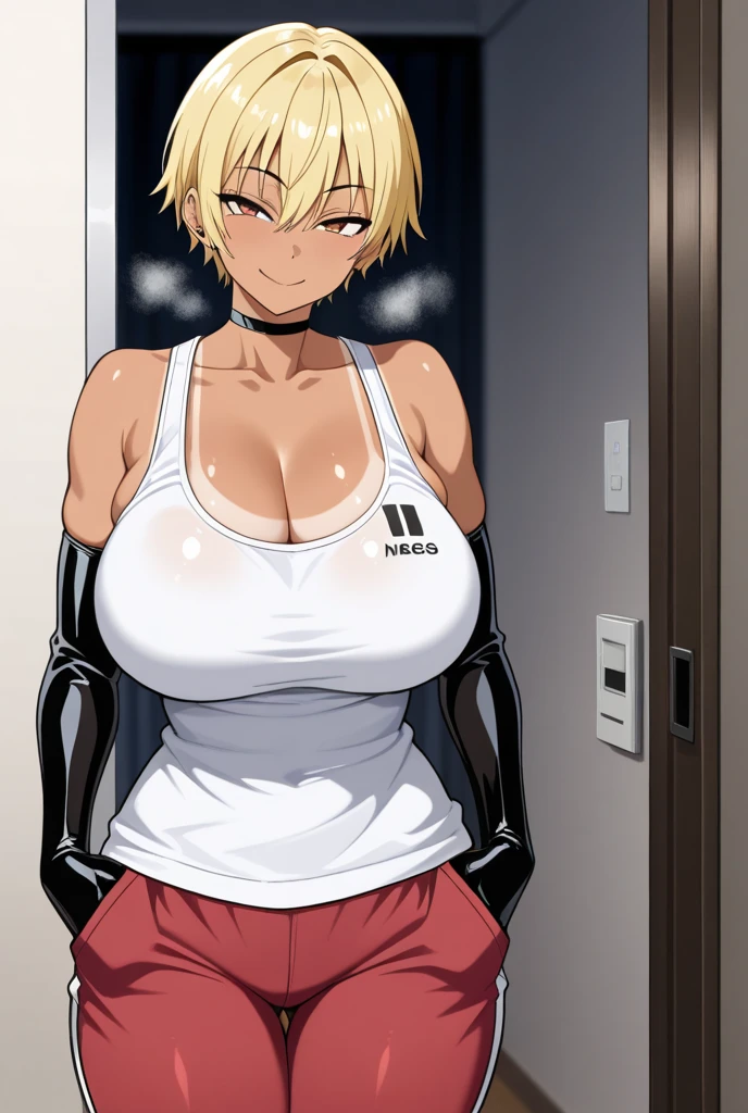 gym, workout, hot, sweating, sweaty, white clothes , white yogapants, tan, big , tan skin, Best quality, massive breasts, massive ass, very curvy, dark brown skin, long blond hair, yellow eyes,black skin, dark skin, slutty, gyaru, full lips,gym, white clothes, yoga pants, gym, massive, sexy, pinned down, pinned fown by men, black skin, kabedon, kabedon slam, woman pinned down against the wall, pinned against wall, milf, milf pinned down by a group of guys, , sex, sexy,flirting guys, milf, humorous breasts, curvy body, kabedon, holding woman against wall,, nsfw, 🔥 eyes wide open, shocked, !!! ,black skin, fully covered, in gym, in gym hall, groped,, surrounded, scary , sex, sex from behind,blonde, blonde hair, ponytail black skin, dark skin, white yogapants, whi yogapants, white clothing, dark skin, black skin