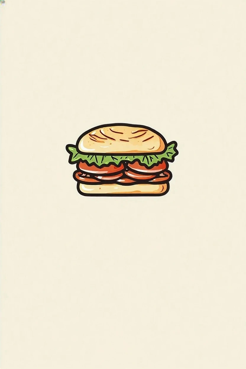 masterpiece, best quality,tuya style, icon design, tuya style, icon design,fast food, <lora:tuya:0.8>