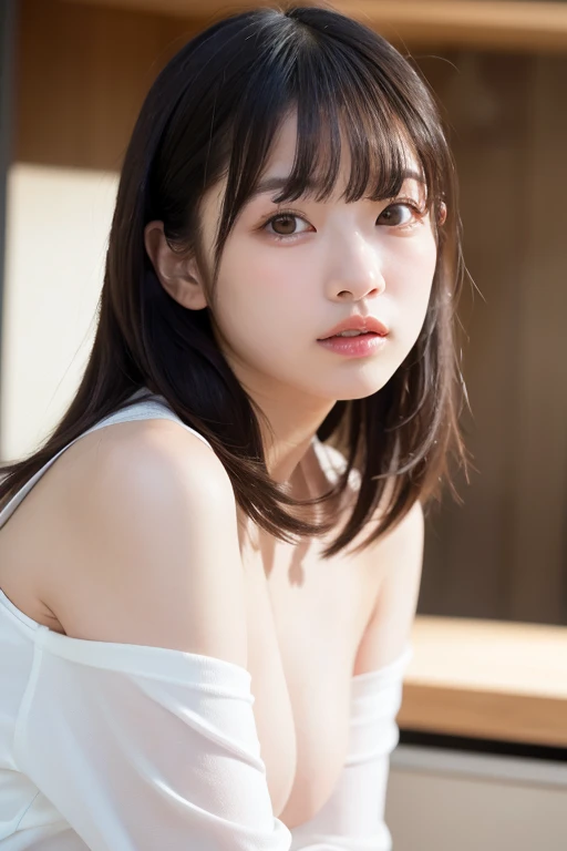 (Highest quality, 8k, 32K, masterpiece), (Realistic), (Realistic:1.2), (High resolution), Very detailed, Very beautiful face and eyes, One Girl, Delicate body, (Highest quality, Attention to detail, Rich skin detail), (Highest quality, 8k), Very detailed, (Realistic, Realistic:1.37), Bright colors, (((Completely naked:1.6))), (((bus))), ((((hot spring)))), (((Look straight ahead))),(((Small breasts))),(((Head to knee portrait image))),(((((whole body)))))