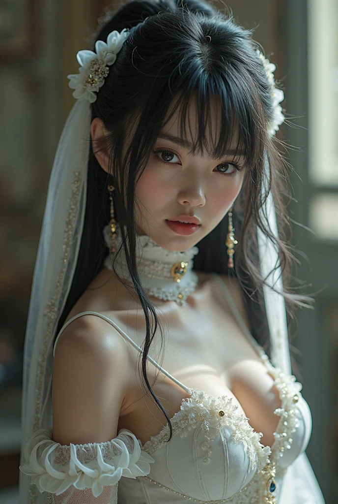 <lora:ÐÑÑажение лиÑа взглÑд глаз да не Ñжели jitome:1.1>, 1girl in full growth, best quality, masterpiece, ultra-detailed, high quality, perfect nose, highly detailed skin, warm skin tone, defiance512, RAW photo, best quality, high resolution, (masterpiece), dreamlike, dreamy, modelshoot style, analog style, tonemapping, photorealistic, professional photography, sharp focus, HDR, 8K resolution, intricate detail, sophisticated detail, hyper detailed, (depth of field), highlight and shadow, volumetric lighting, cinematic bloom, professional light, looking at viewer, blotchy,