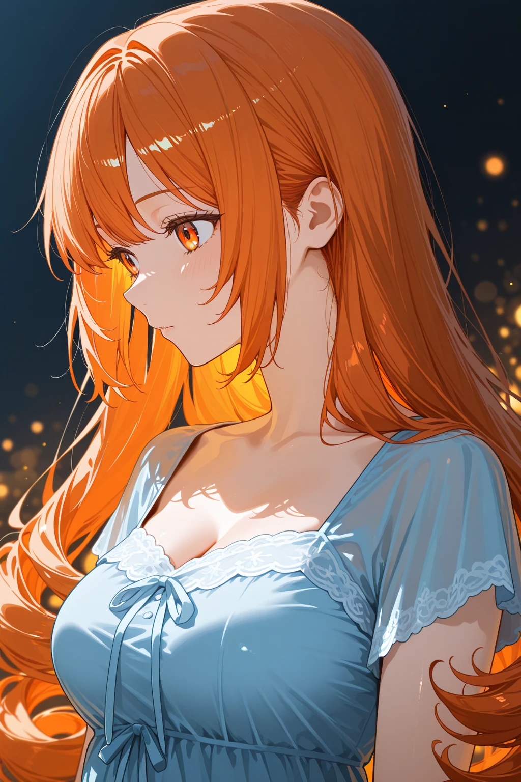 A beautiful girl with long red hair, striking blue eyes, smooth and flawless white skin, a perfect round ass, perky and full breasts, a stunningly beautiful face, full body shot, (best quality,4k,8k,highres,masterpiece:1.2),ultra-detailed,(realistic,photorealistic,photo-realistic:1.37),detailed facial features,intricate details,porcelain skin,lush red hair,piercing blue eyes,seductive pose,natural lighting,warm color tones,dramatic lighting,fine art portrait