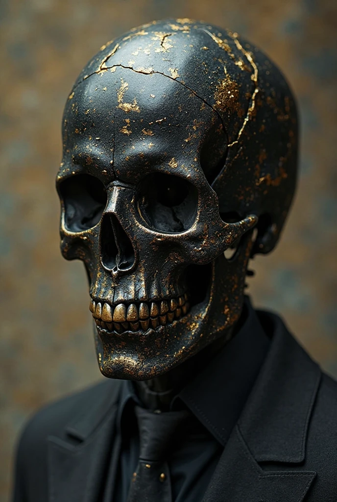 death in a woman , view from the bottom of it , unique piece