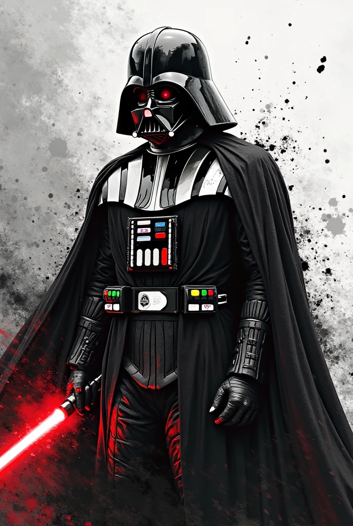 Vader in graffiti