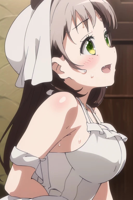 Naked girl with big tits