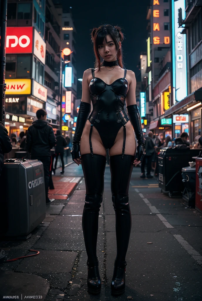 (masterpiece, realistic:1.3), (extremely intricate1.2), (photorealistic:1.4), (extremely delicate), (ultra realisic:1.3), hyperrealistic photography, extremely detailed CG unity 8k wallpaper, HDR, RAW photo, dsir, ultra wide camera, night ambience, artst style, (photographed on a Canon 5D, 105mm lens, F/1.4 aperture), full body, bronya, shiny skin, realisic skin, huge (gingantic) breasts, the pose, infirmary, good hand, good face, high-res, head:1.3,((Hasselblad photography)), finely detailed skin, sharp focus, (cinematic lighting), collarbone, softlighting, dynamic angle, [:(detailed face:1.2):0.6], wide resolution, cleavage,(((city background))), outside,