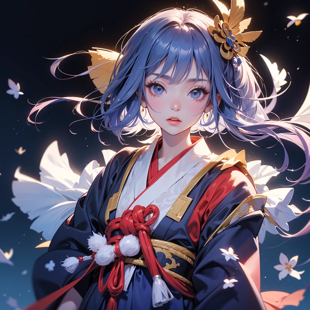 tmasterpiece,A high resolution,best qualtiy,1girl solo,Kamisato_Ayaka,ssmile,Hanfu