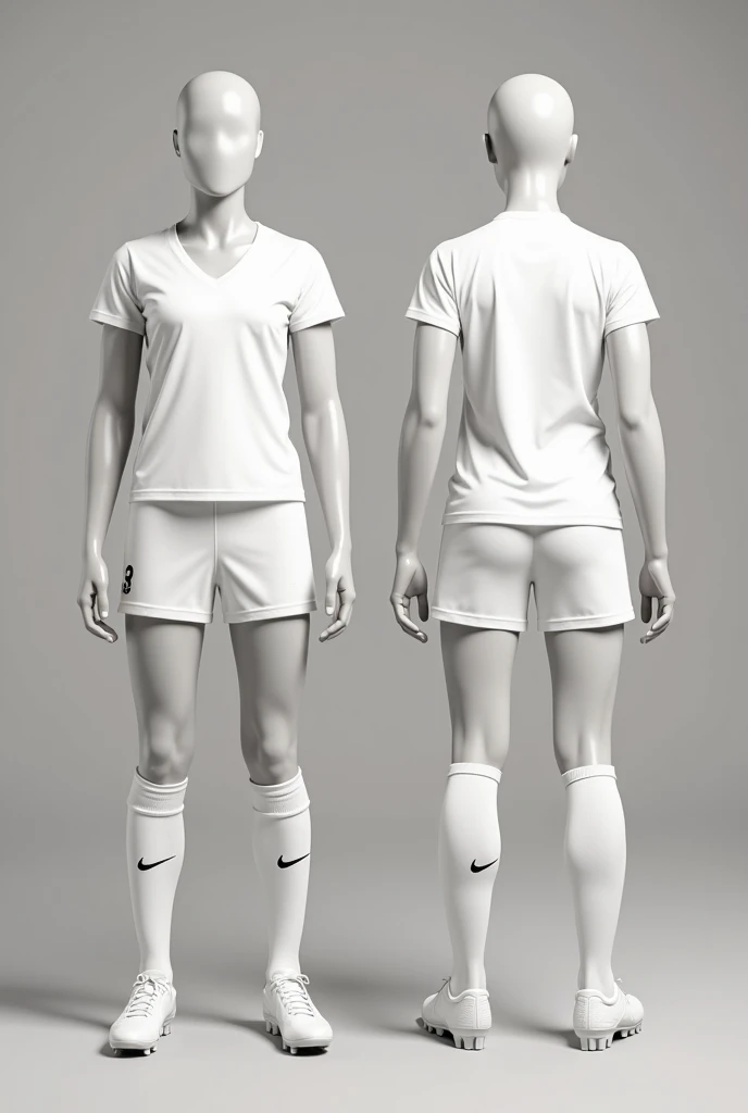 ((masterpiece)),(((best quality))),((character design sheet)), ((full body view)) illustration,1girl,small breast,wearing an soccerl uniforms