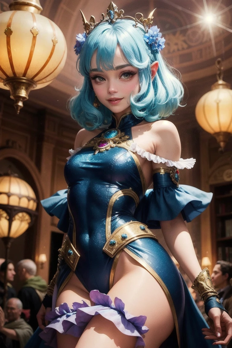Close up of cartoon character holding book, a sorceress casting a ice ball, fantrome, flirty anime witch casting magic, bubblegum body, /!\ a sorceress, nanogirl, biomechanical oppai, urusei yatsura, old artbook, [ Tarot Cards ]!!!!!, Psychic Girl, knights of zodiac girl, pregnant