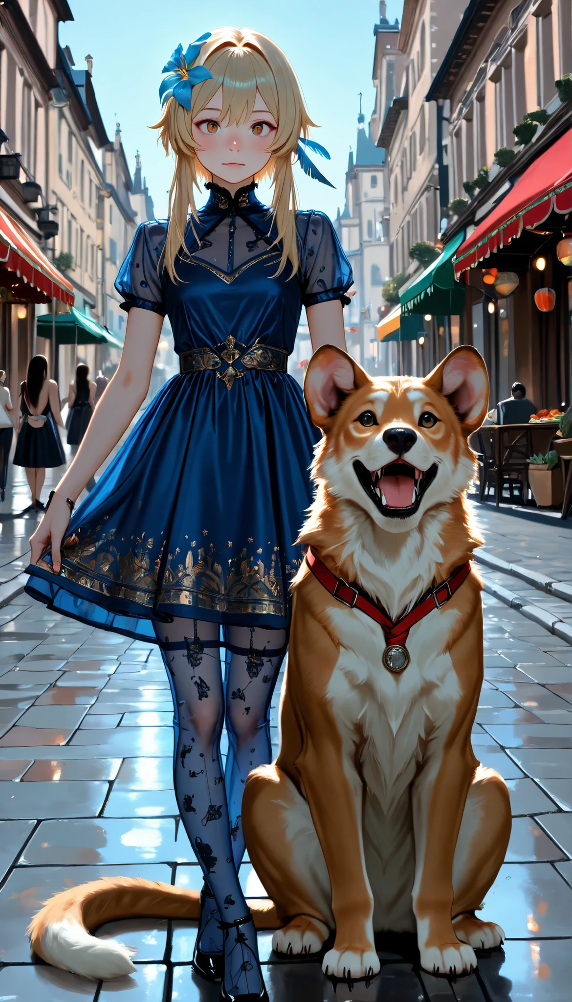 ((RAW Photo), Absurds, (Absurd Resolution)), (AI Fantasy), (pretty girl, very beautiful 21 years old), (((Lumine, bioluninicent light))), (beautiful girl, very pretty face, with Mexican carnival mask), (long, curly hair, cinnamon, black highlights), (realistic pupil, royal blue), ((very simple dress, printed, transparent stockings)), (meow, growl, Grrrrrrrr), (Cinematic shot according to the angle). «SunPuma S»