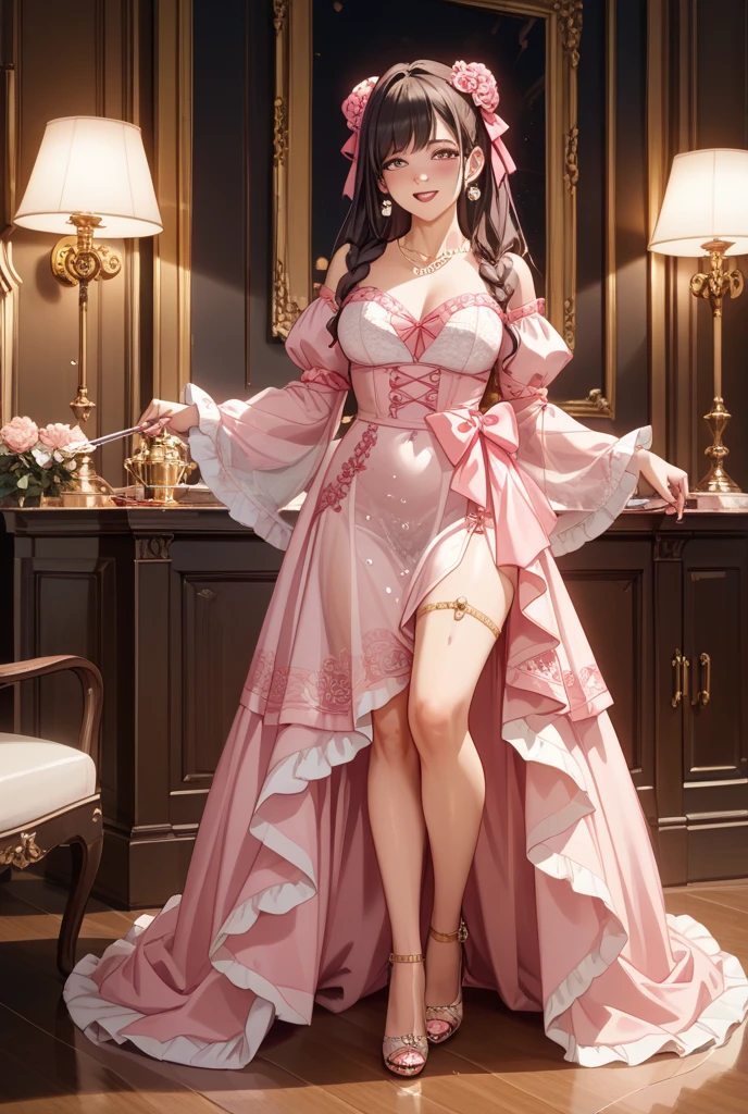 woman woman in long sexy gown,gr3ysh33r
