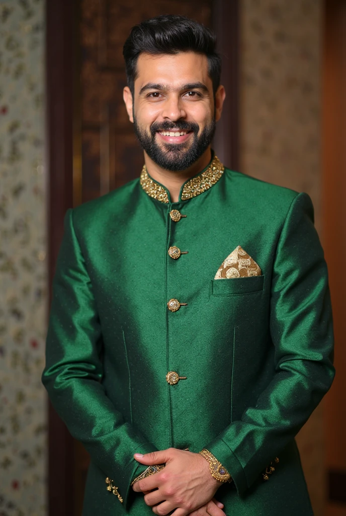 Babar Azam on king chair