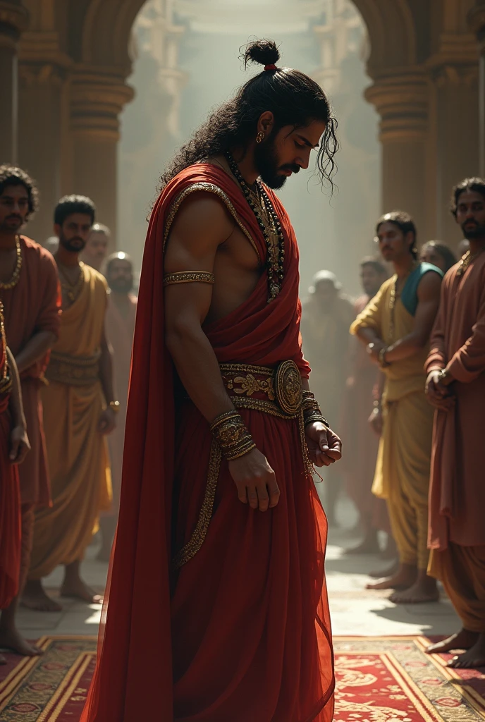 son of King Dasharatha, goes into exile