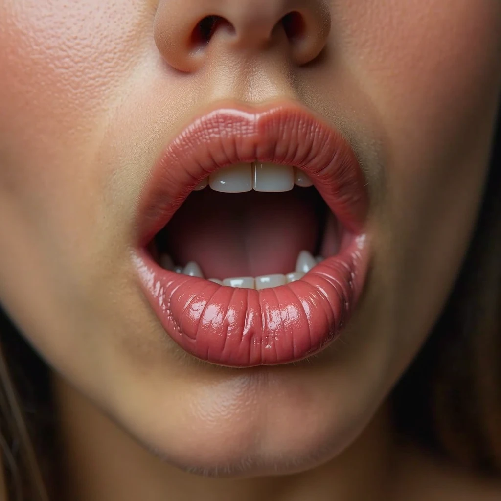 masutepiece,award - winning photo, Extremely detailed, edgOrgasm, Woman with mouth open and eyes closed , Skin shiny with sweat、Face Focus、Illumination that emphasizes shiny sweat{{{Spread }}}, A dark-haired、NSFW