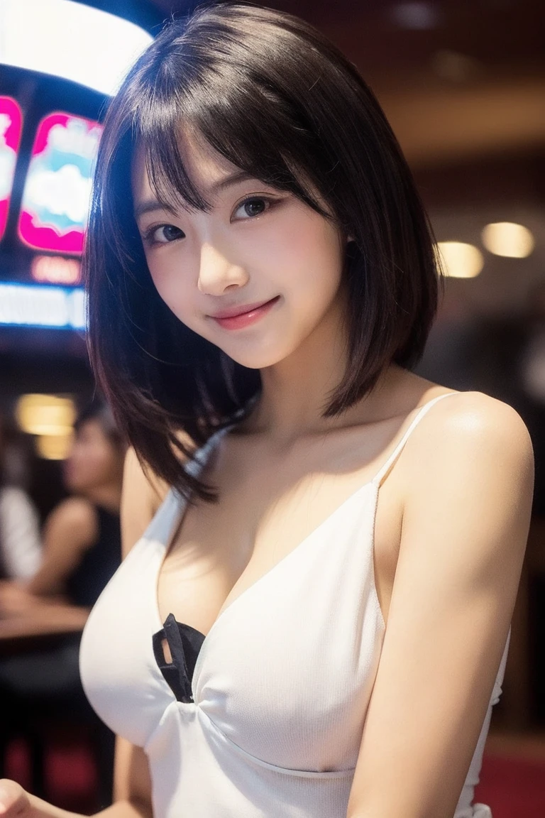 Beautiful details,(((Expressing happiness with a smile:1.3))), (suit:1.3), (Natural Lip), Natural Hair, Natural Makeup,(((library:1.3))),Skimpy skirts、(Reddish brown wet shiny hair)、(short hair)、hairpin、hair ornaments、Blushing、Pointed red mouth、Big Breasts、Perfect body curves、Beautiful clavicle、Wet Hair、Wet Face、Wet body、Wet Skin、Wet costume、Detailed clothing features、Detailed hair features、Detailed facial features、Looking into the camera、(Dynamic Angle)、(Dynamic and sexy pose) )、Cinema Light Aster Piece、highest quality、Ultra-high resolution output images、Write Boundary Depth、Intricate details、Add depth to your subject with contrast between light and shadow、)、Digital Illustration、Single-lens reflex camera、(Realistic:1.3)、(8K quality、Anatomically correct facial structure、)、(Picture Mode Ultra HD、)
