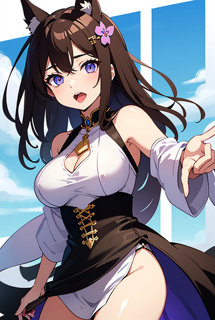 Kirito, garter belt, lace dress, c Cup breast, sexy, overthrown jacket