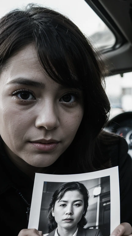 Draw an image of people, who suffer because of discrimination and violence.