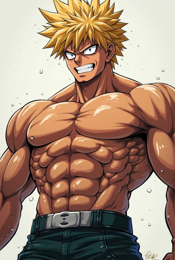 Anime muscle boy thigh peeing










