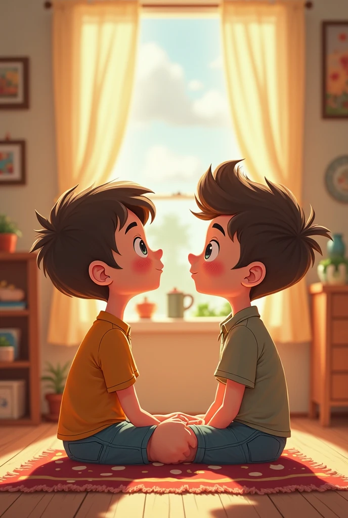 Make a boy and an introvert like each other