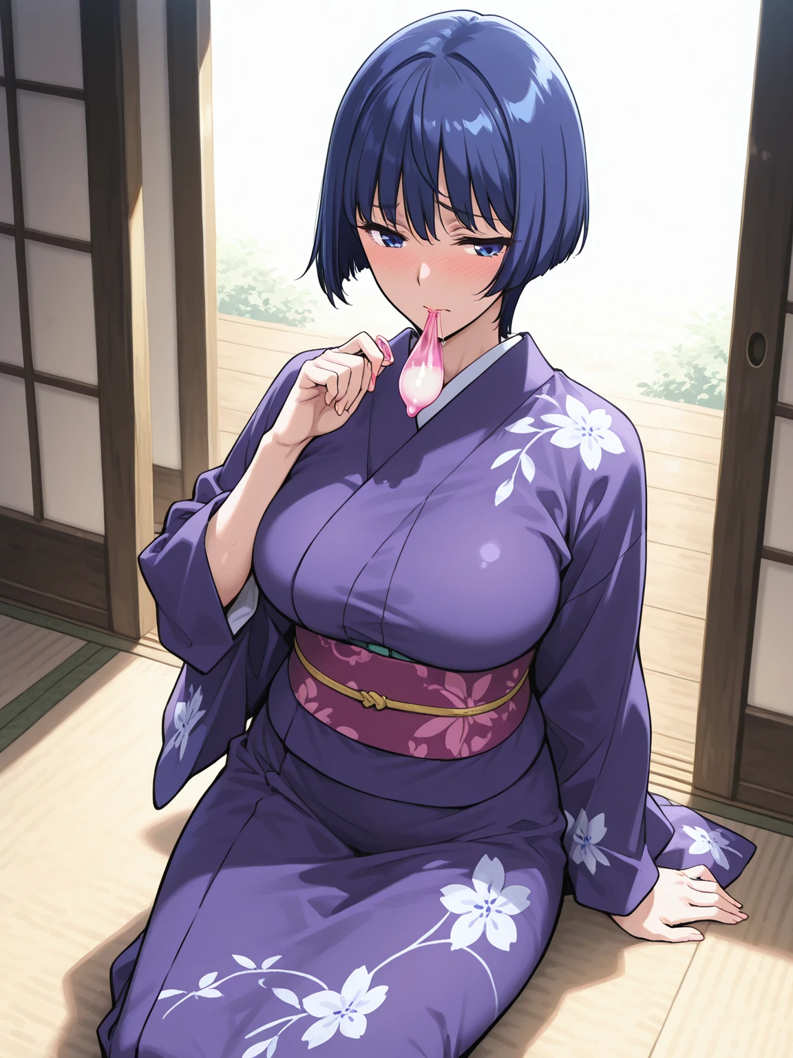 best quality,masterpiece,1girl,solo,(((9years old))),japanese girl,an extremely cute and beautiful girl,highly detailed beautiful face and eyes,petit,cute face,lovely face,baby face,shy smile,show teeth,black hair,medium short hair,flat chest,Hairless pussy,no bra,no panties,skinny,slender,(((wearing a thin blue floral yukata))),(((standing in a japanese bath house))),she is looking at the viewer,((pull off clothes))),(((lift skirt))),((open your legs)),(((revealing private area))),((NFSW))