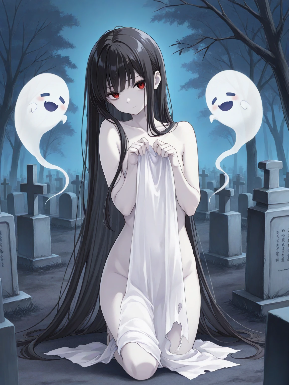 In a haunted house、﻿supright straddle、vaginale,sex、hug、from side、Shuten Doji、ghost、Tengu、Both eyes open、Hardcore、Nipples、Being raped、Blowjob、Big dick、Pussy、Covered in semen、Girl、Girl、Short、Younger、Lower school year、Baby Face、flat chest、Dynamic Angle、masterpiece、best quality、ultra-detail、night
