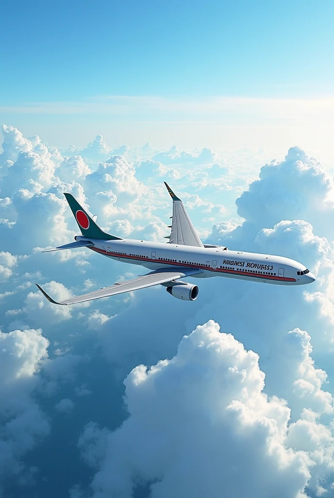 Pakistan PIA theme airline plane