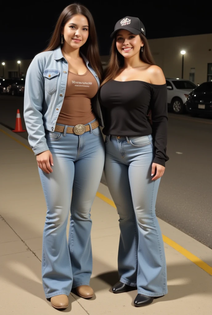 (Isabel Merced and friend, bob_cut_ hair, blue eyes, smiling, huge boobs:1.3), denim top, sunglasses:1.3, denim miniskirt:1.2, Real Life, full bodyshot, Ultra Realistic, Photorealism, Photography, 8K UHD, Photo, HDR, Complex and Elegant, Highly Detailed, Sharp Focus, Stunning, Beautiful, Gorgeous), (Masterpiece: 1.2, Best Quality 1:1, Ultra Detail: 1.2, Best Shadows, 8k: 1.1), (beautiful detailed face), high contrast, (perfect lighting: 1.2), (cinematic light)), colorful, hyper-detail, dramatic light, intricate detail, photograph by arny freytag